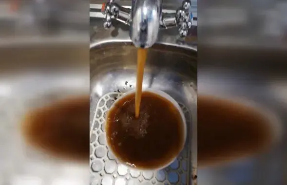 Грязная вода в Рогачёве
