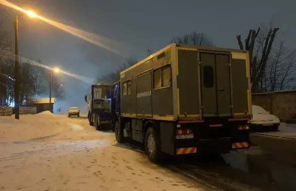 Авария на трубопроводе

