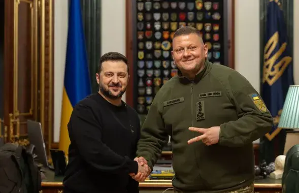 Владимир Зеленский и Валерий Залужный

