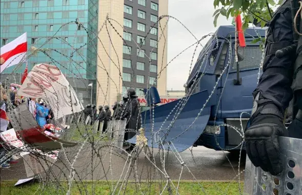 Марш протеста в Минске, архивное фото
