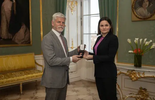 Пётр Павел і Святлана Ціханоўская
