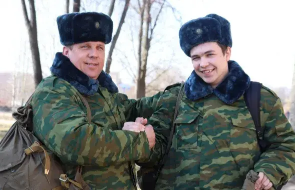 Удзельнікі тэрабароны з Кармянскага раёна
