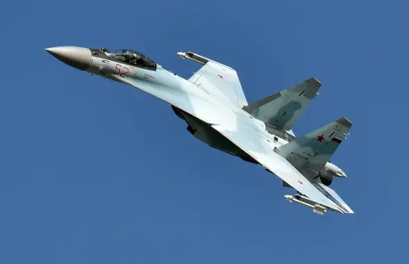 Самалёт Су-35, ілюстрацыйнае фота
