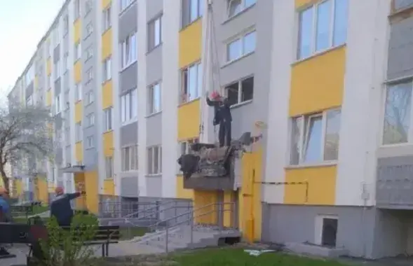 На шчасце, ніхто з людзей не пацярпеў
