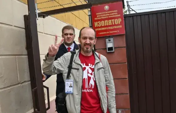 Раней Дзяніса Носава ўжо затрымлівалі

