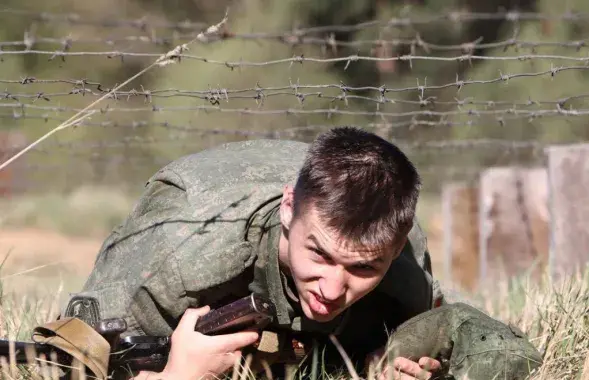 Белорусский военный, иллюстративное фото

