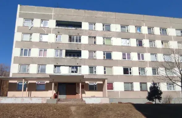 Інтэрнат па вуліцы Славінскага ў Гродне

