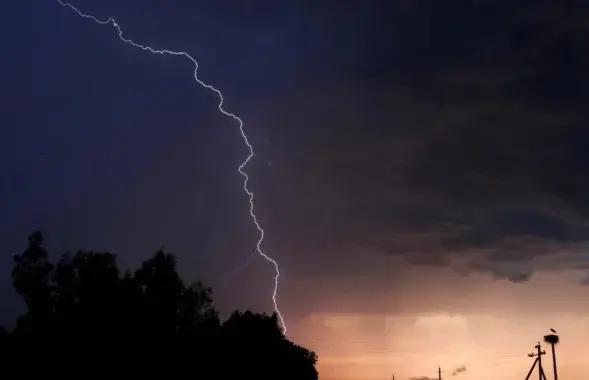 Во время грозы
