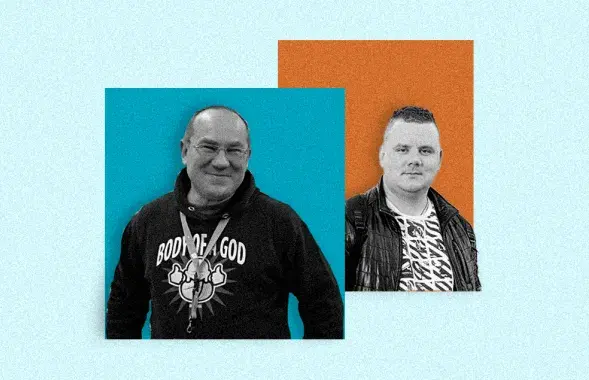 Аляксандр Кабанаў і Арцём Шапараў
