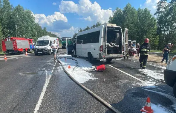 На месте ДТП
