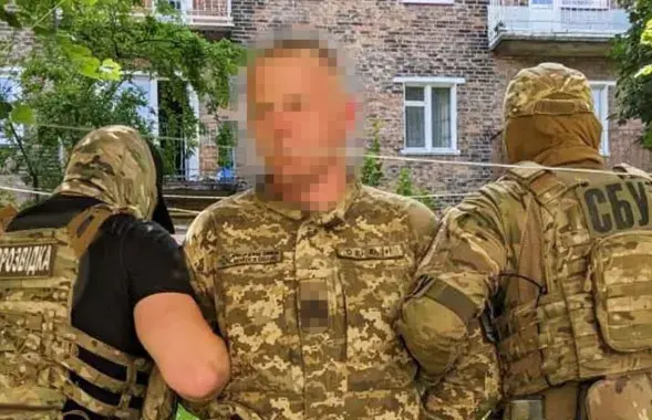 Затрыманы быў украінскім памежнікам
