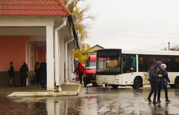 Аўтастанцыя ў Камянцы
