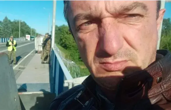Дзмітрый Смактуновіч на нейтральнай паласе
