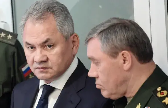 Сергей Шойгу и Валерий Герасимов
