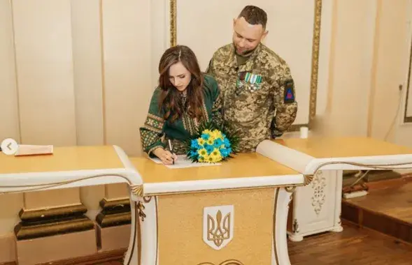 Маргарыта Ляўчук і&nbsp;Руслан Карнійка
