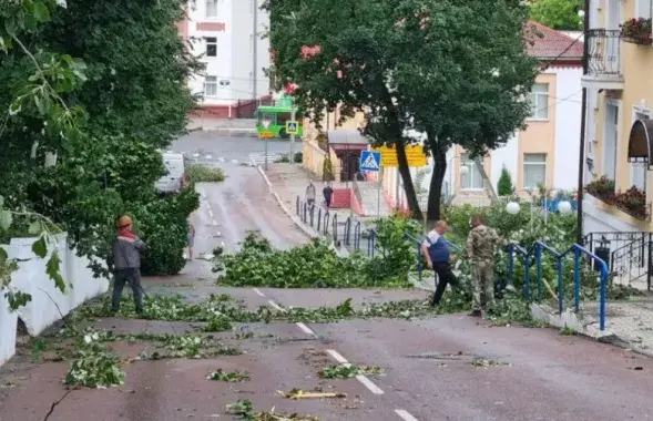Наступствы непагадзі ў Мазыры 
