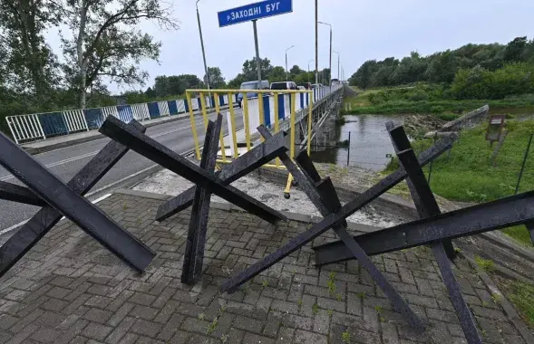 Мост на беларуска-польскай мяжы
