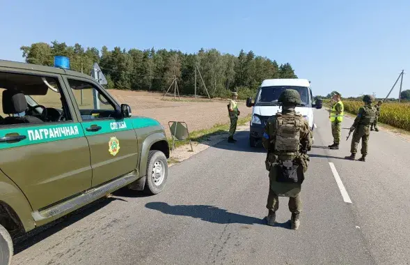 Праверка на дарозе
