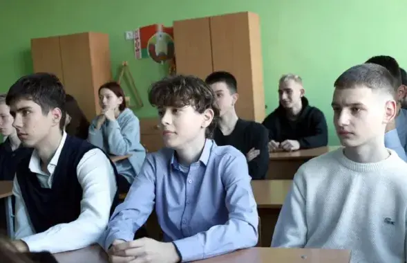 Глускія школьнікі
