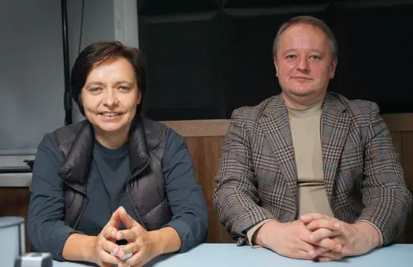 Вольга Лойка і Андрэй Ягораў

