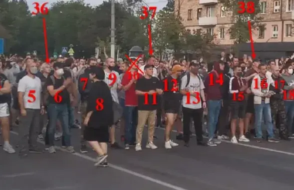 Сілавікі паспрабавалі высветліць прозвішчы ўсіх актыўных удзельнікаў пратэстаў
