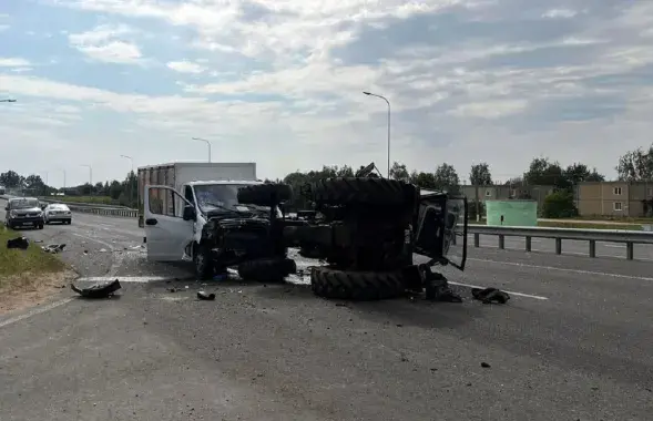 Трактарыст атрымаў траўмы
