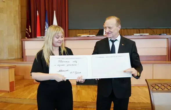 Уладзімір Гусакоў кіруе НАН РБ больш за дзесяцігоддзе
