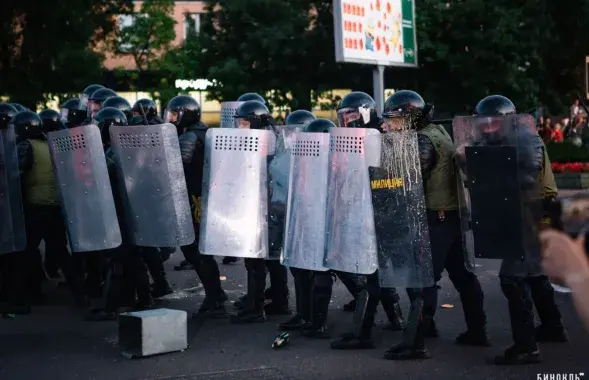 Акция протеста в Бресте
