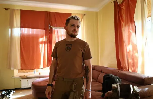 Каліновец з пазыўным "Хіп"

