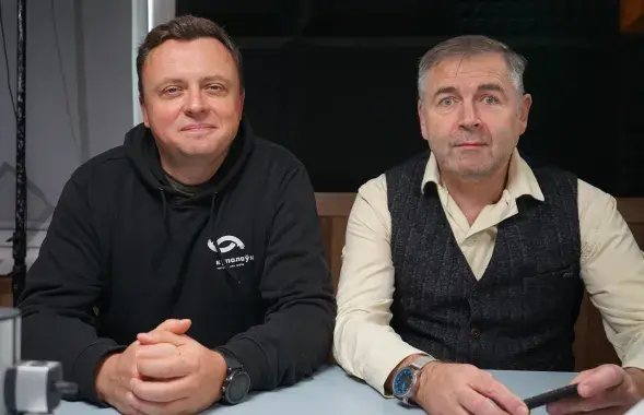 Сяргей Чуб і Алег Гарбуз
