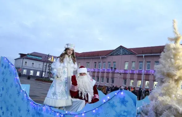 У Ляхавічах у пачатку зімы
