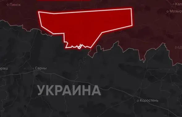 Пазначаная тэрыторыя новай зоны абмежавання і так трапляла ў абсалютную зону забароны
