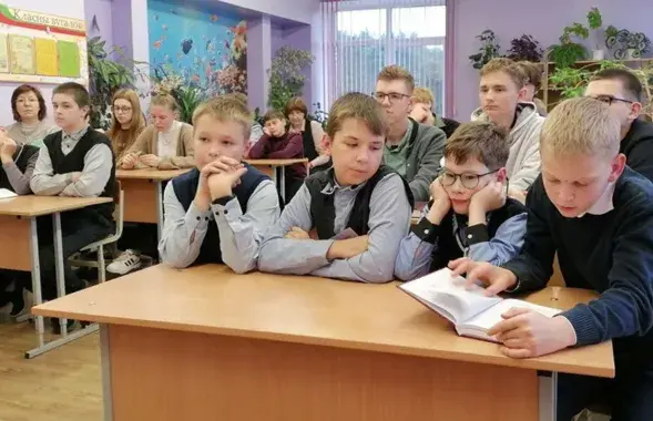 Беларускія школьнікі
