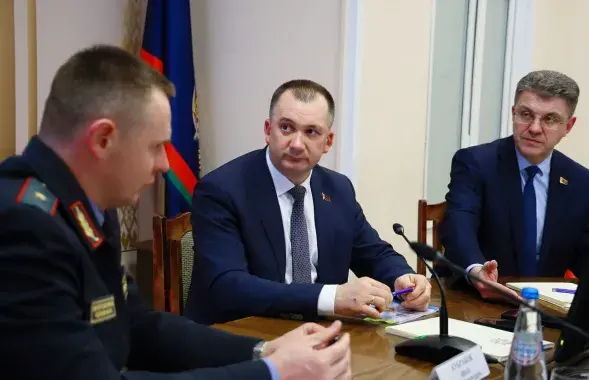 На нарадзе ў ГУУС былі міністр унутраных спраў і старшыня Мінгарвыканкама
