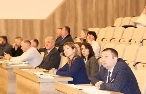 Нарада ў Лідскім райвыканкаме
