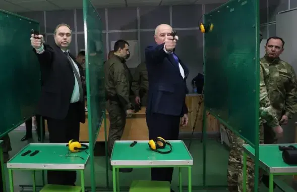 Уладзімір Каранік і Юрый Караеў
