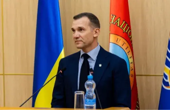 Прэзідэнт УАФ Андрэй Шаўчэнка
