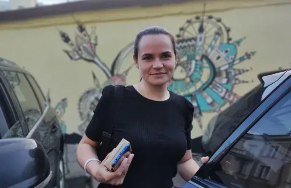 Светлана Тихановская летом 2020 года
