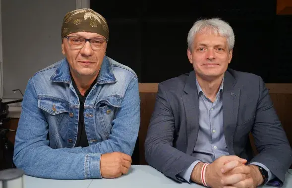 Олег Кулеша&nbsp;и&nbsp;Павел Барковский
