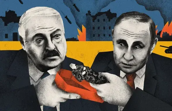 Пуцін і Лукашэнка
