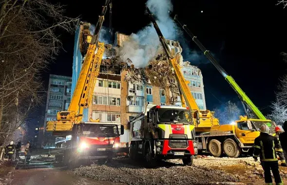 Разбураны дом у Тэрнопалі

