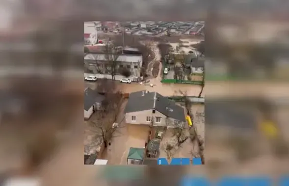 Авария водопровода в Минске
