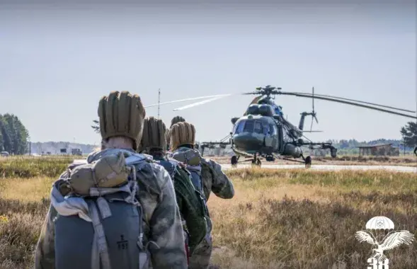 Беларускія дэсантнікі, ілюстрацыйнае фота
