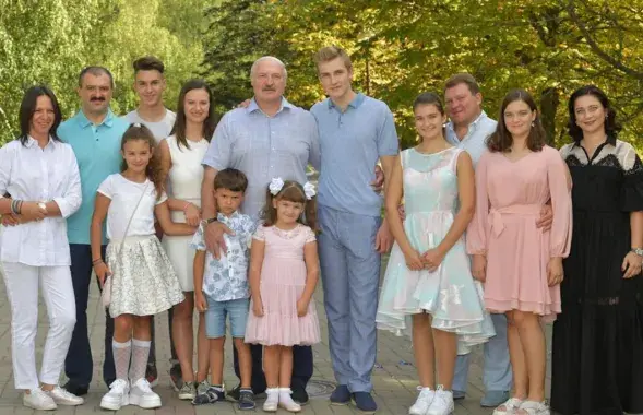 Сям'я Лукашэнкі
