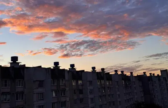 Гомель на рассвете 20 августа

