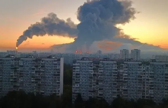 Москва горит
