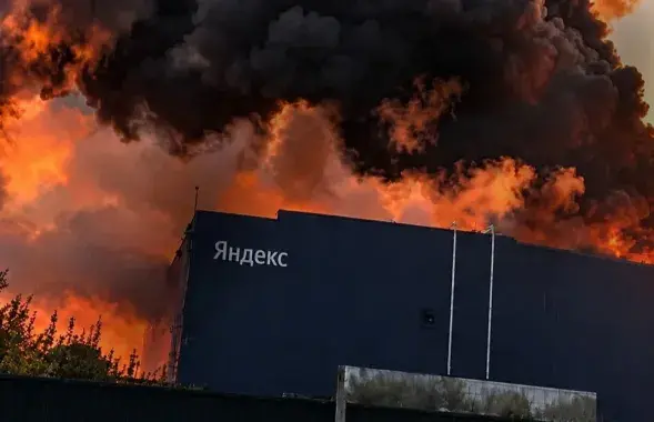 На бягучым тыдні Украіна ўпершыню ўдарыла па дата-цэнтрах "Яндэкса"
