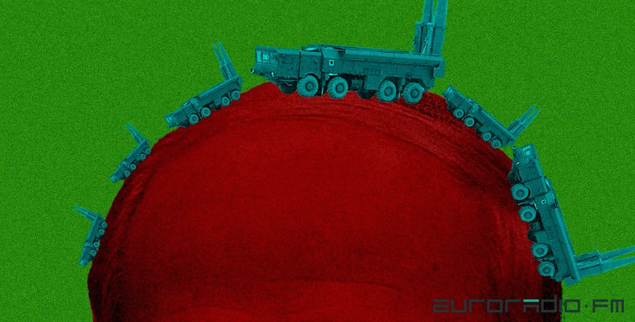 Мечта Лукашенко сбылась. Теперь можно ещё больше угрожать Западу / коллаж Влада Рубанова, Еврорадио
