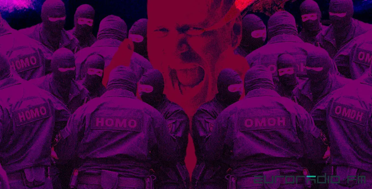 Насилие в Беларуси теперь повсюду / коллаж Влада Рубанова, Еврорадио
